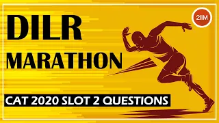 DILR Marathon | CAT 2020 Slot 2 Complete Video | 2IIM CAT Preparation