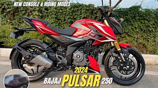 All New Bajaj Pulsar N250 2024 Walkaround Review with New Updates