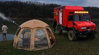 RV CAMPING WITH OUR NEW WINTER GARDEN