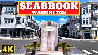 SEABROOK, Washington | 4K Walking Tour 🇺🇸