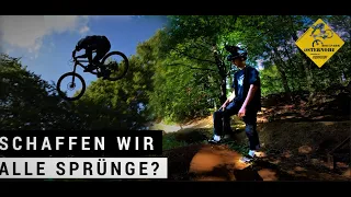 Schaffen wir ALLE FEATURES im BIKEPARK OSTERNOHE? Kicker, Drop und strammer Downhill | MTB 2021