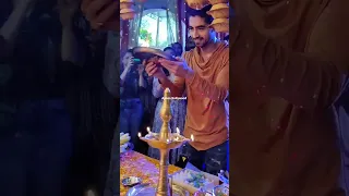 Harshad Chopda Doing Ganapati Bappa Aarti  #harshadchopda #yrkkh  #abhimanyu  #shorts  #abhira