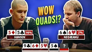 QUADS vs. Full House: Negreanu's Legendary Cooler Analyzed