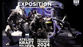 Exposition de l'association Toy Photo French Force à l'Atelier Kraft à Malakoff jusqu'au 25 février