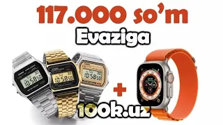 TW8 ULTRA Smart Watch Apple IOS 2022  🔻Apple IOS Android ikalasida ham qotmasdan ishlaydi