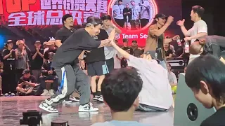 Hoan, Eun G, Dokyun, Jaygee VS Andy王昊, 皮皮, 魚雷, 車車 | Popping 4 VS 4 | Team Battle | Final | TOP