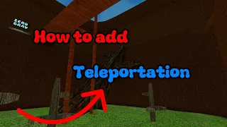How to add teleportation to your gorilla tag fan game