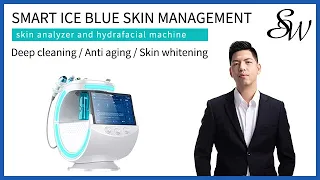 How to use smart ice blue plus hydrafacial machine