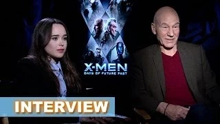 X-Men Days of Future Past Interview Today! Patrick Stewart and Ellen Page - Beyond The Trailer