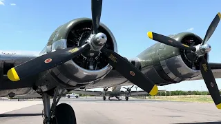 Short tour of the rare B-17G Bomber WWII aircraft #youtube #airplane #travel