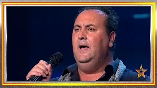 His Voice Is His HIDDEN TALENT | Auditions 9 | Spain's Got Talent 2019