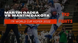 Martin Gadea (blue) vs Martin Dakota (red) -69 kg | ITF World Cup 2022