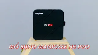 MỔ BỤNG Android TV Box Magicsee N5 Pro - Chém gió vui về linh kiện
