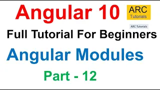 Angular 10 Tutorial #12 - Modules | Angular 10 Tutorial For Beginners