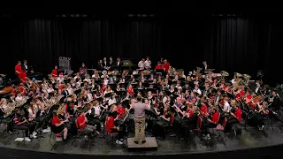 TWHS Wind Ensemble with KMS and WMS band perform A Winter Concert 2023