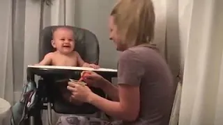 If you are upset watch this video. Baby laughing at her mother sneeze.