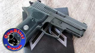 Shooting the NEW Legion Series P229 9mm Pistol from Sig-Sauer - Gunblast.com