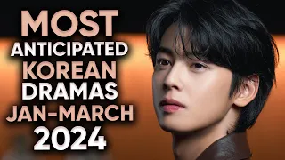 19 Most Anticipated Korean Dramas of 2024 (January - March) [Ft. HappySqueak]