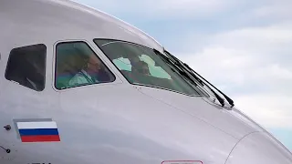 Aeroflot Sukhoi Superjet 100 in Sheremetyevo