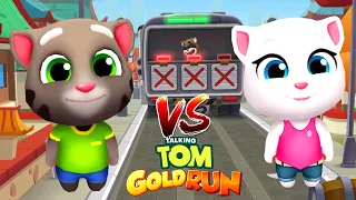 Talking Tom Gold Run: Миссии в Китае: Говорящий Том VS Говорящая Анжела Бег за Золотом!