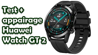 Test et synchronisation bluetooth android de la montre connectée Huawei Watch GT 2 46mm (appairage)