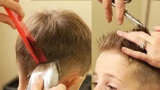 HOW TO CUT BOY'S HAIR // Taper Fade Haircut with No attachments