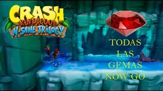 COMO CONSEGUIR LA GEMA ROJA EN SNOW GO CRASH BANDICOOT 2 PS4 TUTORIAL