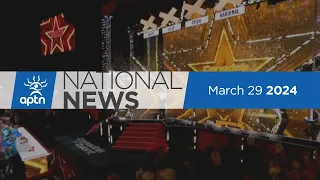 APTN National News March 29, 2024 – $530M settlement, Church requests tax exemption