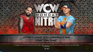 WWE 2K24 Jimmy Uso Vs John Cena