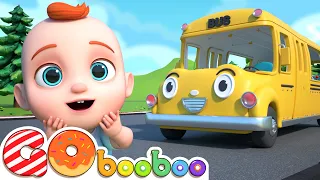 Wheels on the Bus | Baby songs | GoBooBoo Kids Songs & Nursery Rhymes