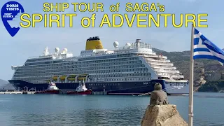 SAGA Spirit Of Adventure ship tour.