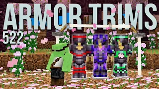 Trying to Find EVERY Armor Trim! - Let's Play Minecraft 522