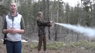 How To Use Bear Spray