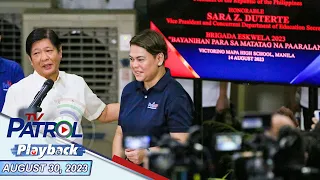 TV Patrol Playback | August 30, 2023