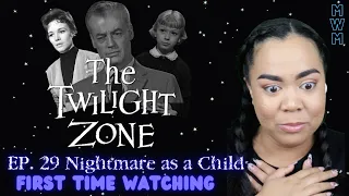 First Time Watching *NIGHTMARE AS A CHILD* (1960) | THE TWILIGHT ZONE
