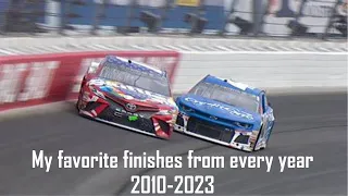 My Favorite NASCAR Finishes From Every Year (2010-2023)