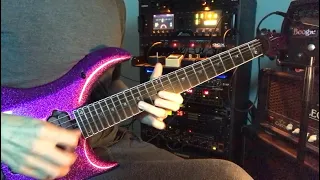 Jason Becker - Valley of fire Marty Friedman's solo (Axe FX III)