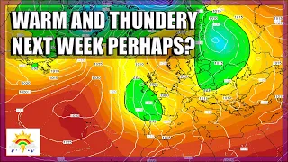 Ten Day Forecast: Warm And Thundery Next Week Perhaps?
