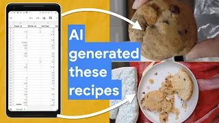 Can AI make a good baking recipe?