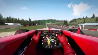 F1 2013 Nurburgring GP Ferrari F138 Hot Lap