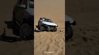 Dubai Sand Dunes|| Completely destroyed Mercedes Maybach GLS 600 