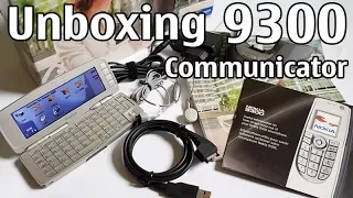 Nokia 9300 Communicator Unboxing 4K with all original accessories RAE-6 review