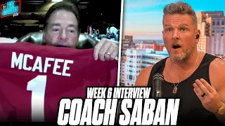 Coach Saban On How He Treats "Star Players" & Gives Pat McAfee A Scholarship To Alabama?!