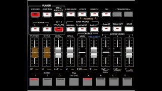 KETRON EVENT   LIVE DISCO FUNK, yes, on an arranger Keyboard!