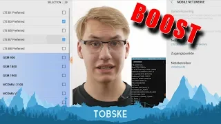 LTE-BOOST!!! OHNE ROOT für Samsung Smartphones verbessern! - Tutorial von Tobske in 4K