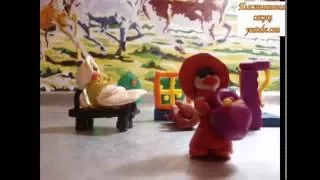 Мультфильм для детей: Пластилиновая сказка Красная Шапочка и Серый Волк
