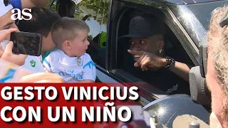 El madridismo ama a Vinicius y él responde así: su cariñoso gesto con un niño | AS