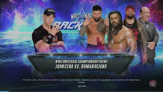 John Cena vs Roman Reigns (Legend Difficulty)  WWE 2K23 PS5