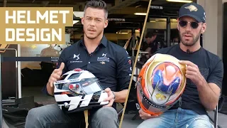 2019 Helmet Designs | Jean-Éric Vergne & André Lotterer talk through their season 5 helmets