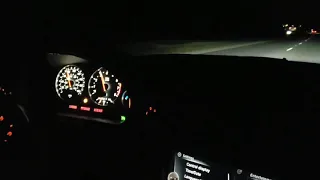 2003 BMW M5 (E39) Touring/Wagon: Nighttime Acceleration, Gauge/NBT Illumination